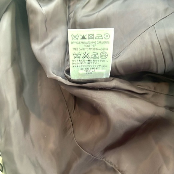 Jaeger, 100% Silk Brown & Ivory Abstract Sheath Dress – Excellent Cond., Size 6 - Picture 6 of 11